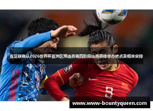 亚足联确认2026世界杯亚洲区预选赛第四阶段比赛具体举办地点及相关安排